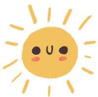 Sunny Day Sunny Sticker