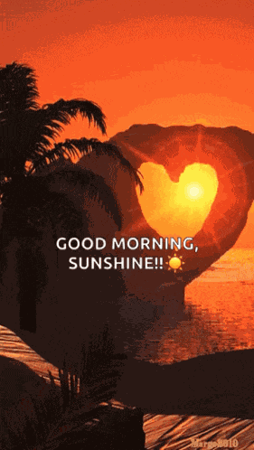 Sunset Heart GIF