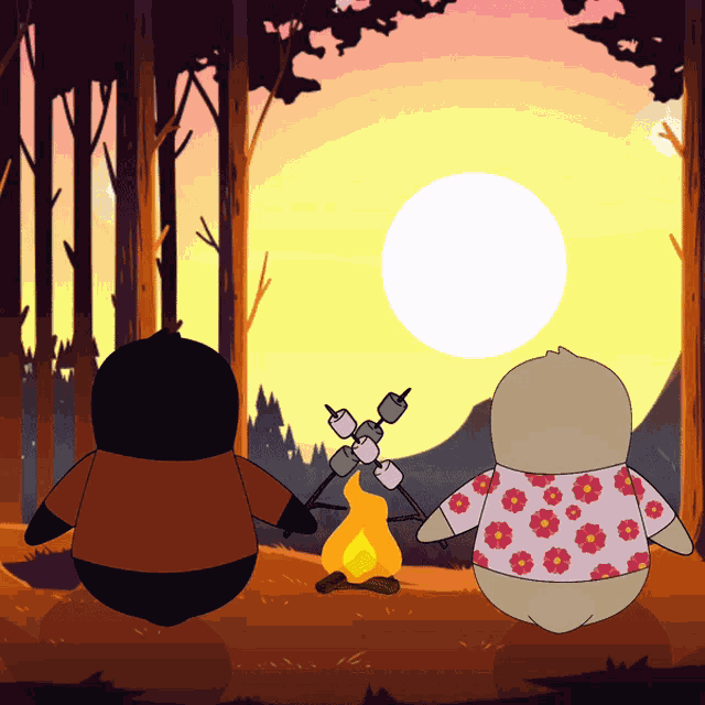 Sunset Smores GIF