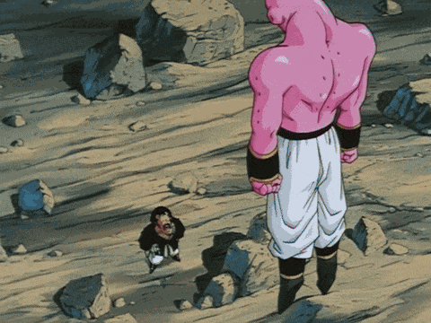 Super Buu Mr Satan GIF
