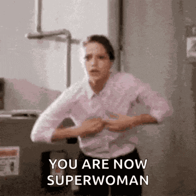 Super Girl Going GIF