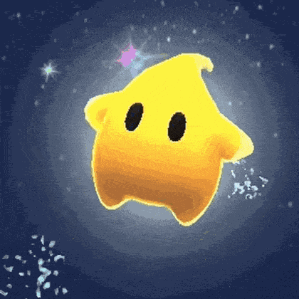 Super Mario Galaxy Luma GIF