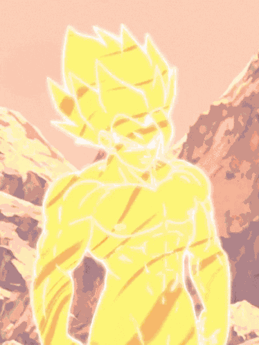 Super Saiyan God Goku And Super Saiyan God Vegeta Divine Warriors With Infinite Power GIF