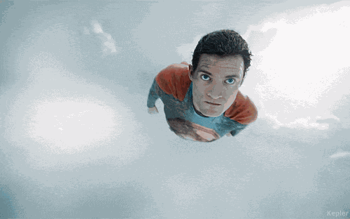 Superman Fly Flying GIF