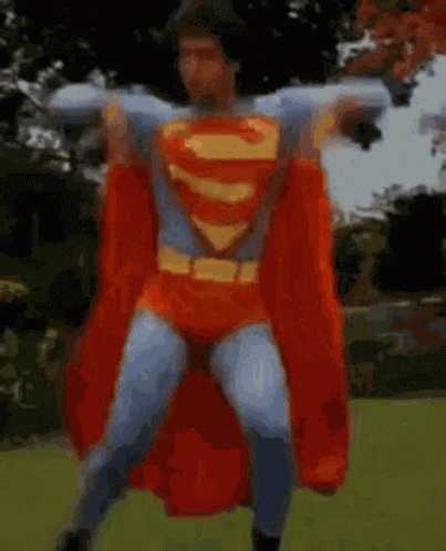 Superman Superhero GIF
