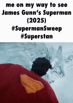 Superman Superman Sweep GIF
