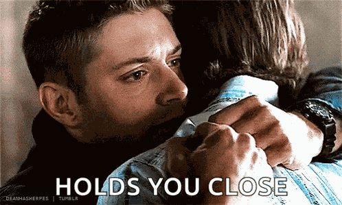 Supernatural Hug GIF