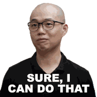 Sure I Can Do That Chris Cantada Sticker