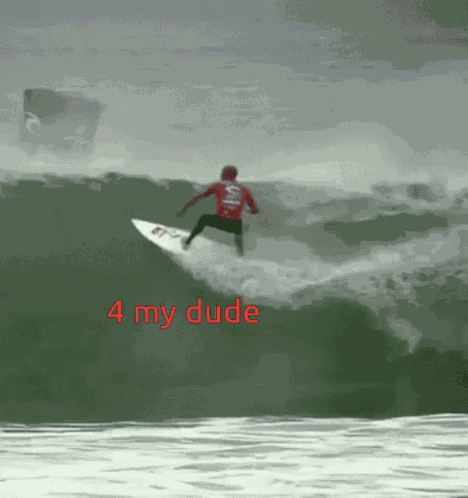 Surfing 4my Dude GIF