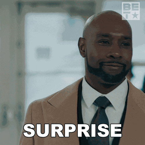 Surprise Francois Brickland GIF