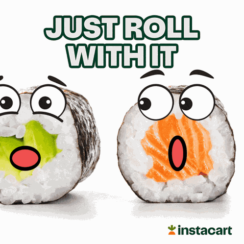 Sushi Shocked GIF