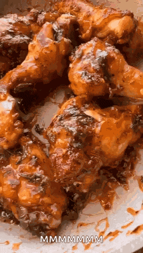 Sweet Chili Chicken Wings Food GIF