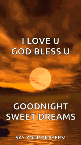 Sweet Dreams Goodnight GIF