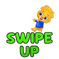 Swipe Up Tap Here Sticker