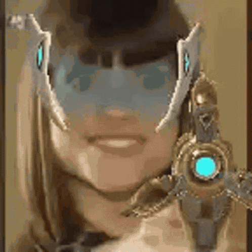 Symmetra Duas Caras GIF