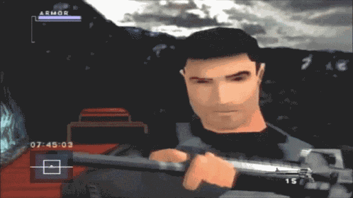 Syphon Filter2 Gabe Logan GIF