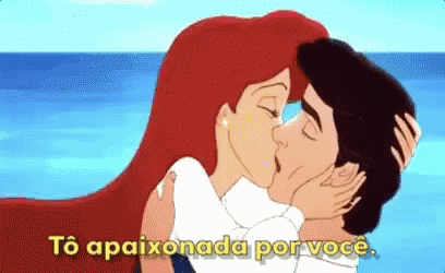 Tô Apaixonada / Animação / Namorados / Amor / Ariel GIF