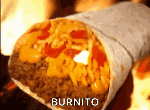 Taco Bell Beefy Crunch Burrito GIF