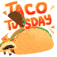 Taco Tuesday Happy Taco Tuesday Sticker