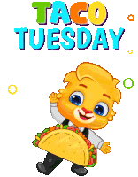 Taco Tuesday Tacos Sticker