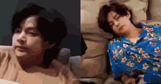 Taehyung Yawning V Yawning GIF