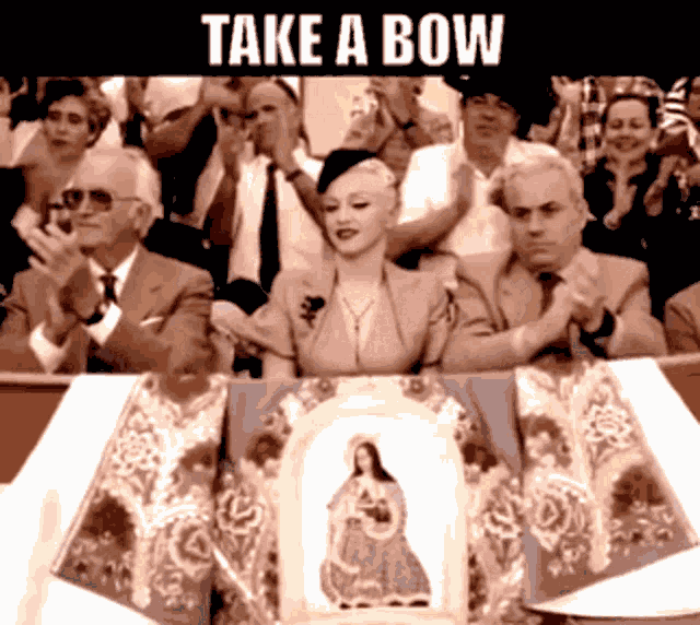 Take A Bow Madonna GIF