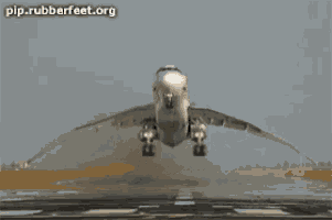Take Off Plane GIF