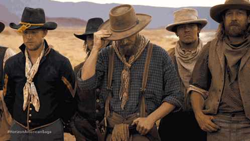 Taking My Hat Off Horizon An American Saga GIF