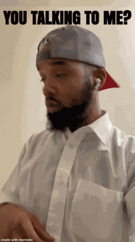 Talk Are You Talking To Me GIF