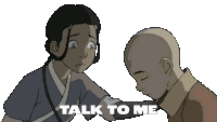 Talk To Me Katara Sticker