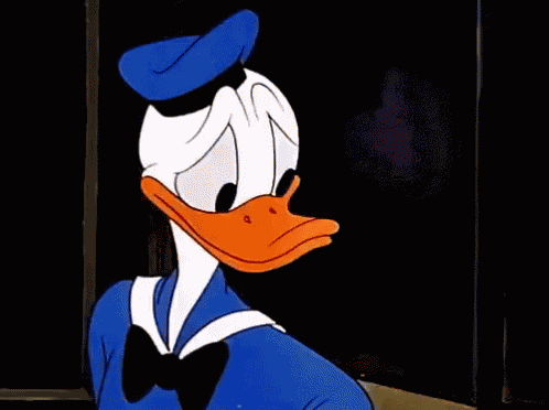 Talk To The Hand Donald Duckn GIF