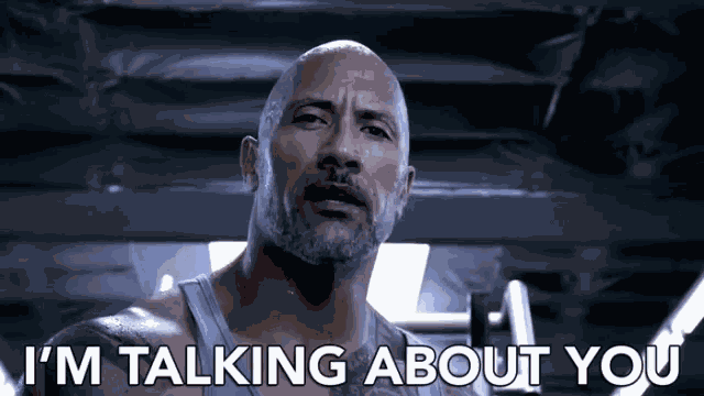 Talking About You Serious Face GIF