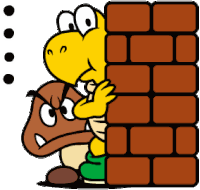 Talking Super Mario Animated Stickers Goomba Sticker