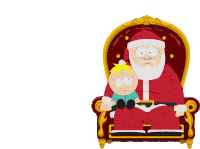 Talking To Santa Santa Claus Sticker
