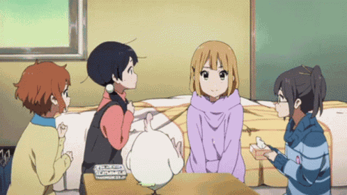 Tamako Market Anime Hug GIF