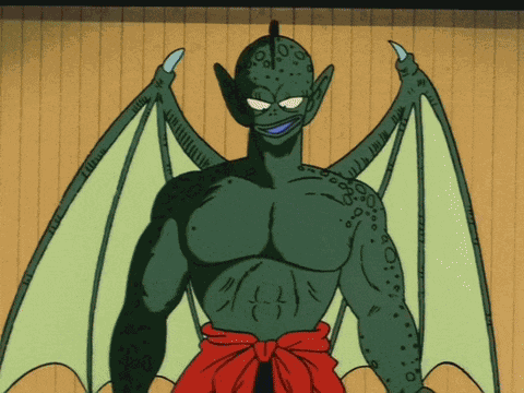 Tambourine Krillin GIF