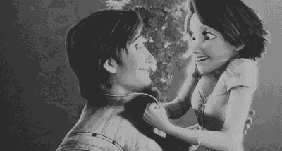 Tangled Kissing GIF