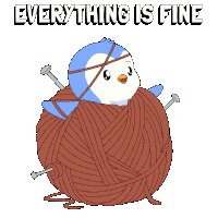 Tangled Stuck Sticker