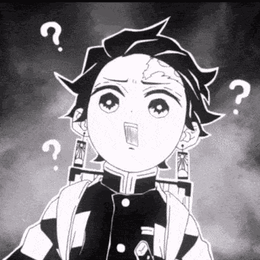Tanjiro Question Mark GIF