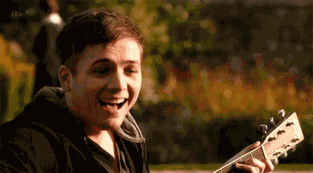 Taron Egerton Happy GIF