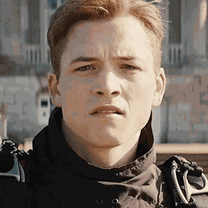 Taron Egerton Kingsman GIF