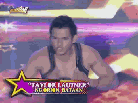 Taylor Laughter Kalokalike Taylor Lautner GIF
