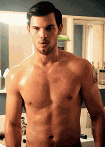 Taylor Lautner Grayson West GIF