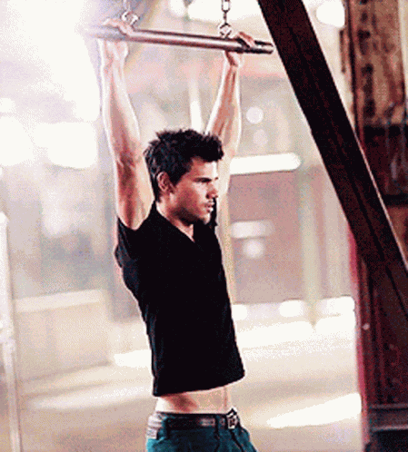 Taylor Lautner Grayson West GIF