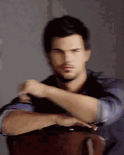 Taylor Lautner Grayson West GIF