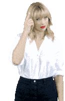Taylor Swift Reactions Think About It Sticker