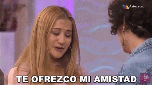 Te Ofrezco Mi Amistad Enamorandonos GIF