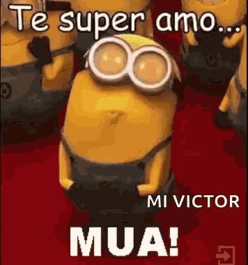 Te Super Amo Kiss GIF