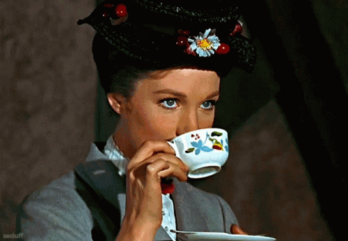 Tea Sip Tea GIF