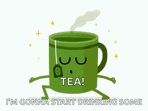 Tea Time Yoga GIF